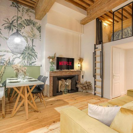 Ferienwohnung Le Raffine Avec Caractere En Hypercentre Lyon Exterior foto