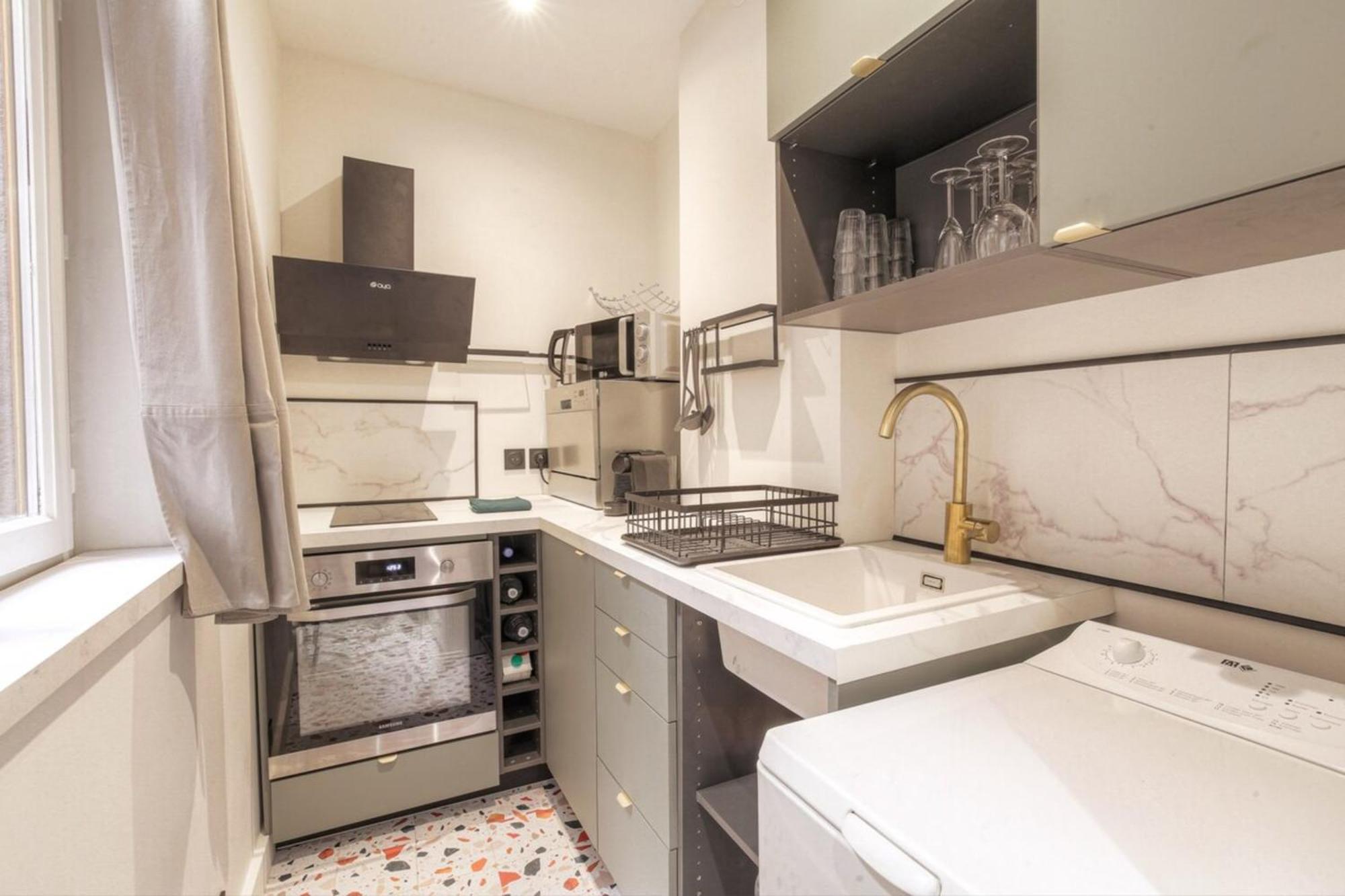 Ferienwohnung Le Raffine Avec Caractere En Hypercentre Lyon Exterior foto