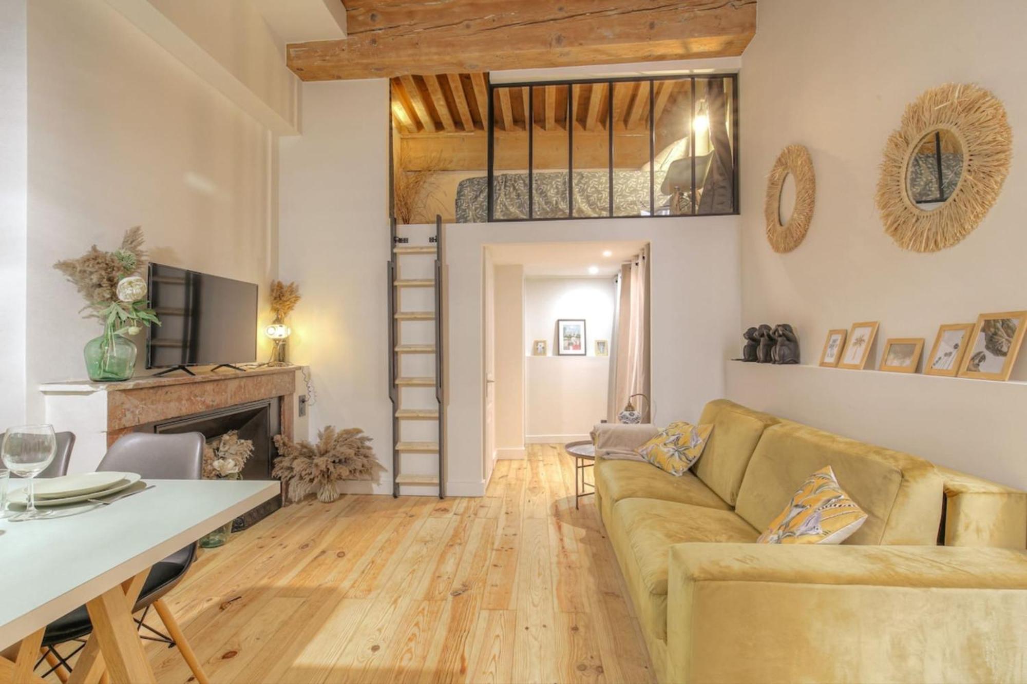 Ferienwohnung Le Raffine Avec Caractere En Hypercentre Lyon Exterior foto